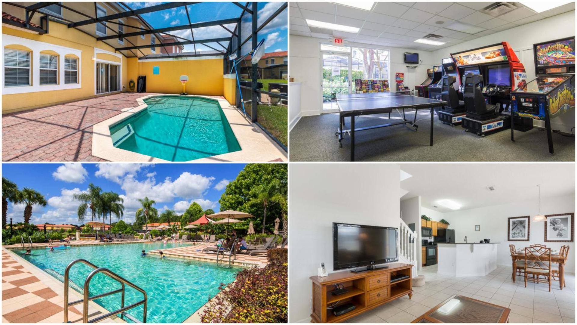 Encantada Rose - A 4 Bed Townhouse Near Disney Kissimmee Esterno foto